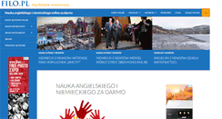 Desktop Screenshot of angielski.filo.pl